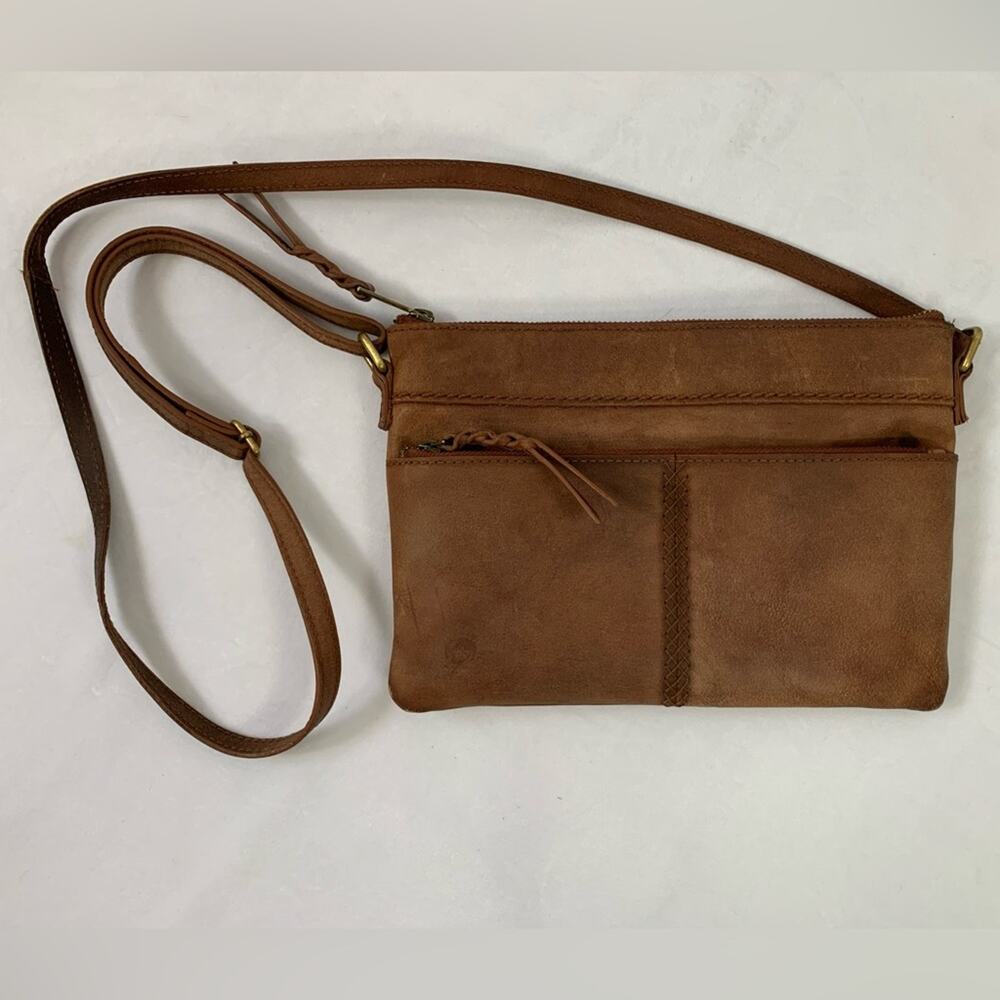 Born Genuine Leather Fully Lined Adjustable Cross… - image 8